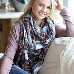 Fall Vibes Blanket Scarf